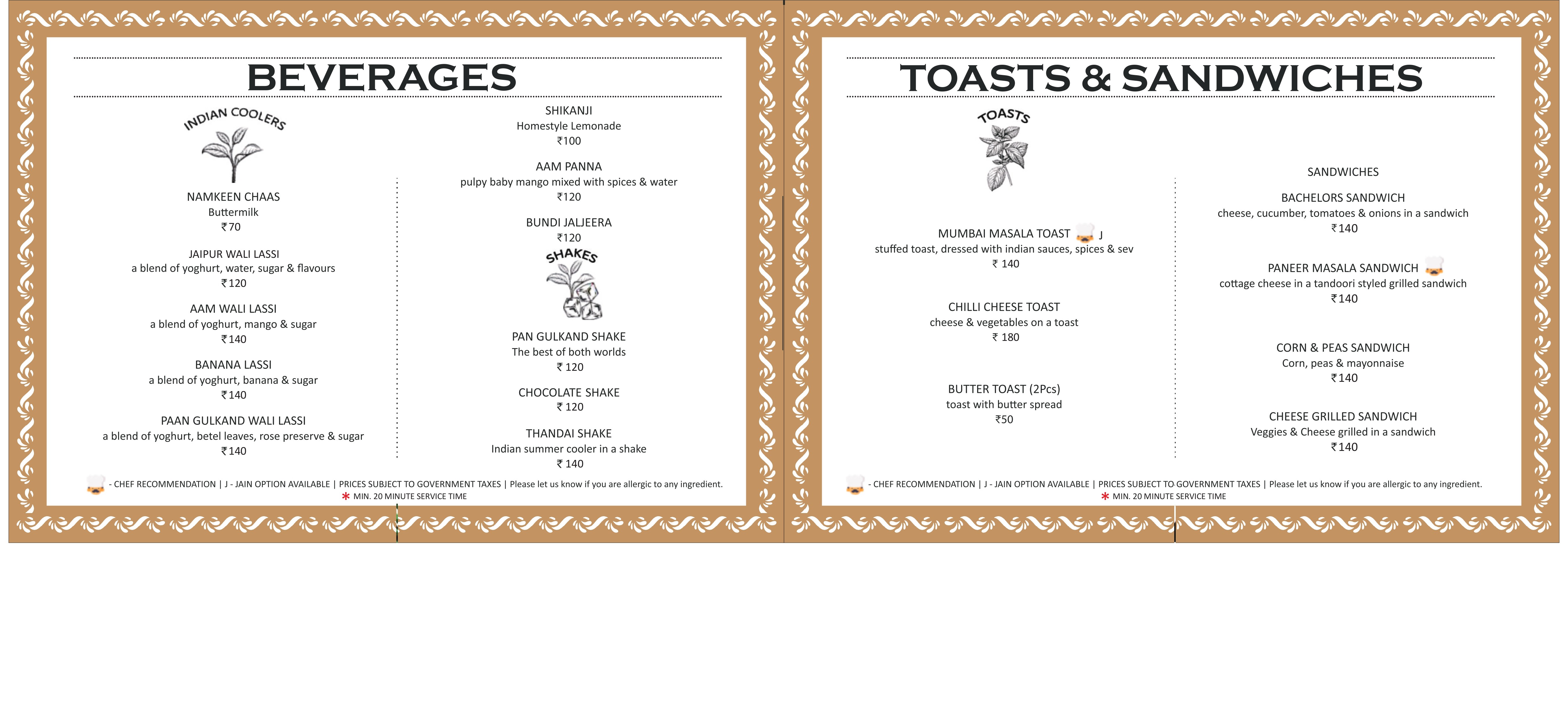 Food Menu 4