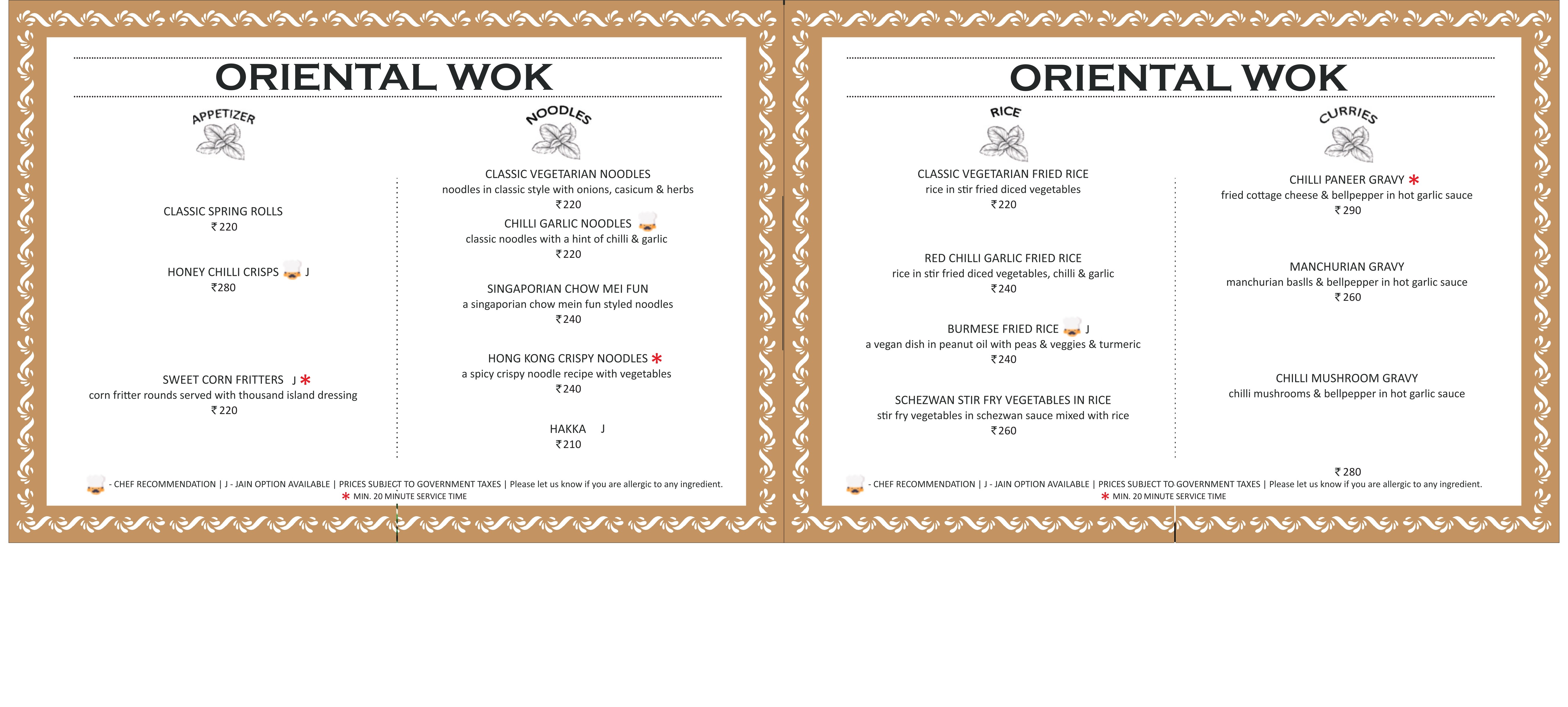 Food Menu 8